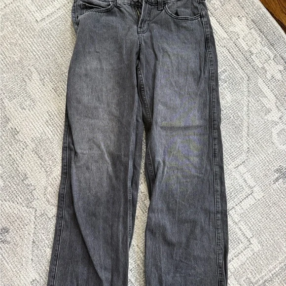 Hollister Low-Rise Baggy Jeans - Washed Black - Size W26 Long - GUC - Picture 7 of 8